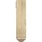 Ekena Millwork Westlake Arts and Crafts Rough Sawn Bracket w/ Offset Brace, Douglas Fir, 6"W x 18"D x 26"H BKT0604X18X26WTL03RDF - alternate 4